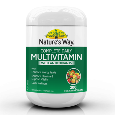 Nature’s Way Complete Daily Multivitamin-200caps