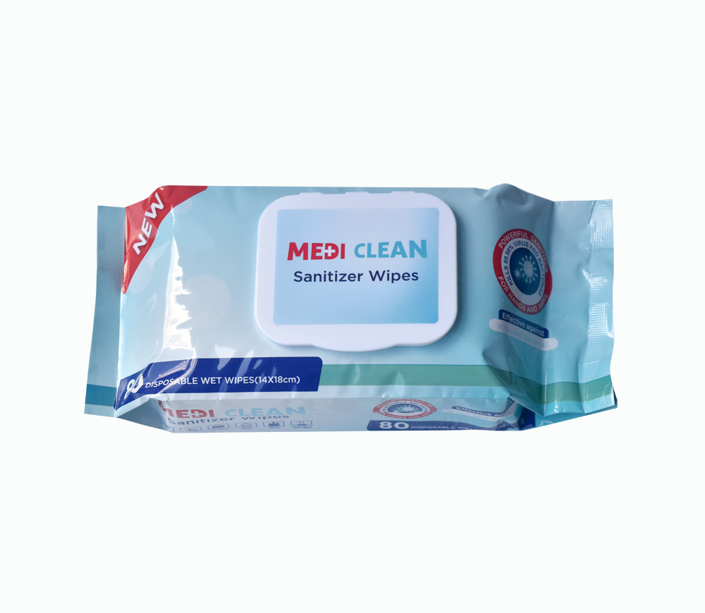 Sanitizer Wet Wipes Medi Clean 80s Best online medication