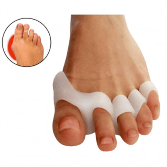 Medicalls_Bunion Five Loops Toe Separator With Shield (1 Pair)