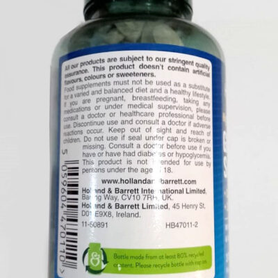 Medicalls_Holland & Barrett High Strength Glucosamine Sulphate & Chondroitin 180 Tablets-1