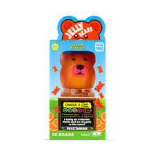 Medicalls_Jelly Bears Omega 3 Orange Fruit Bear 60 Chewables-1